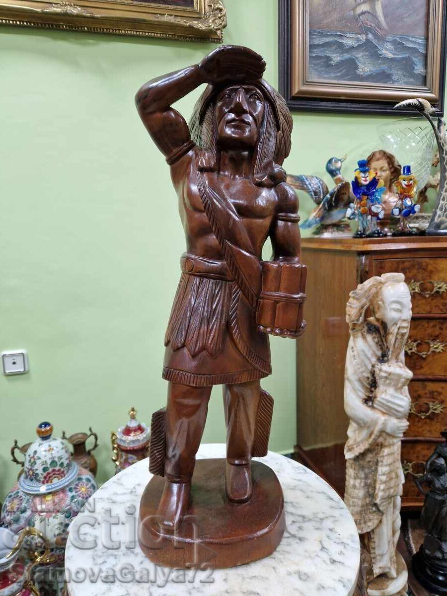Large Antique Wooden Figure Statuette with price 277.00 BGN | € 141.63