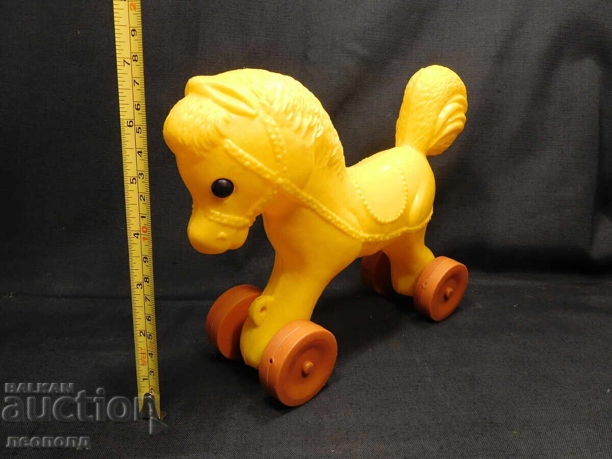 OLD RETRO USSR PLASTIC TOY HORSE - 6 OLD RETRO USSR PLASTIC TOY HORSE - 6