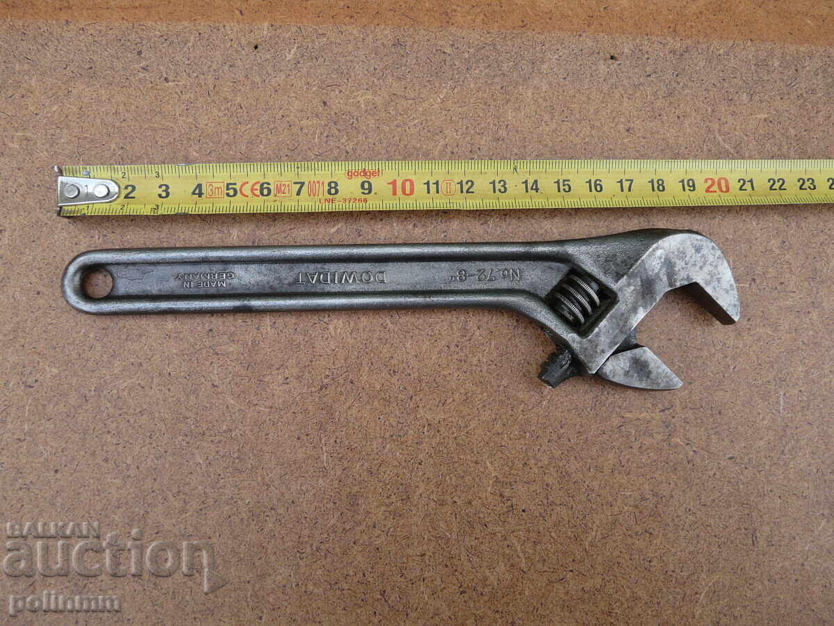 German Adjustable Wrench - 307 with price 25.00 BGN | € 12.78