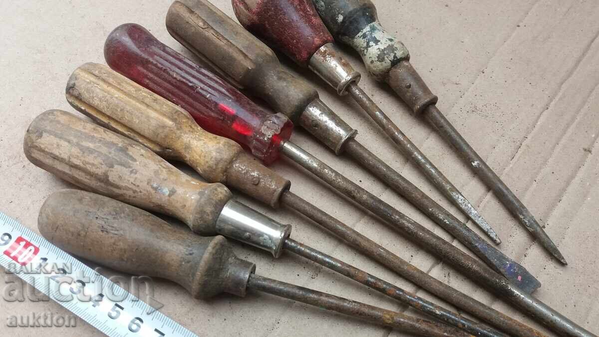 LOT DE 7 BUCĂȚI ȘURUBELNIȚE - 5 LOT DE 7 BUCĂȚI ȘURUBELNIȚE - 5