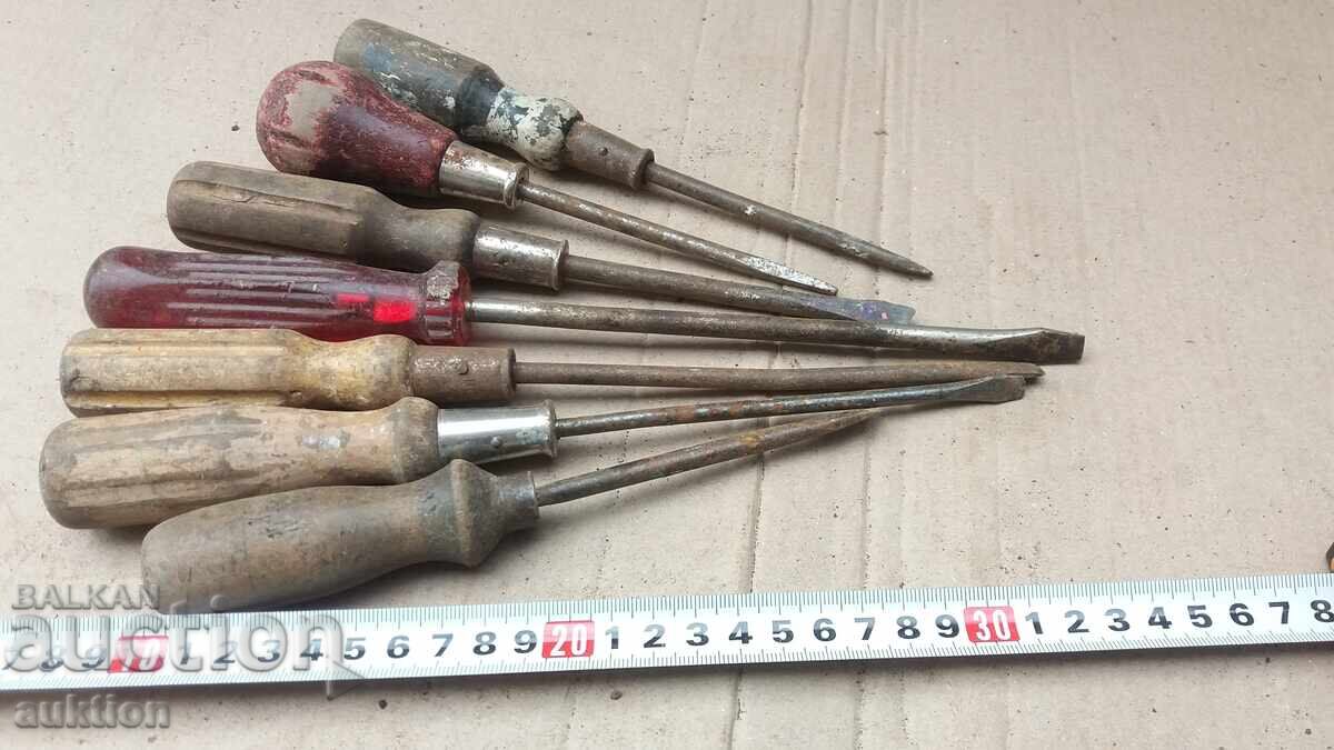 LOT DE 7 BUCĂȚI ȘURUBELNIȚE - 6 LOT DE 7 BUCĂȚI ȘURUBELNIȚE - 6