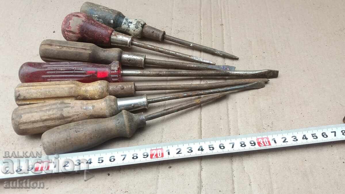 LOT DE 7 BUCĂȚI ȘURUBELNIȚE - 7 LOT DE 7 BUCĂȚI ȘURUBELNIȚE - 7