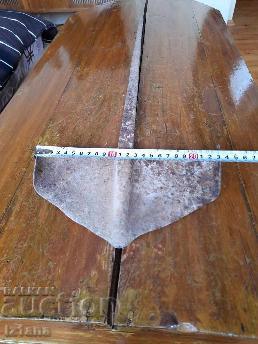 Δημοπρασία Παλιά φτυάρι για τζάκι, σιδερένιο Δημοπρασία Παλιά φτυάρι για τζάκι, σιδερένιο