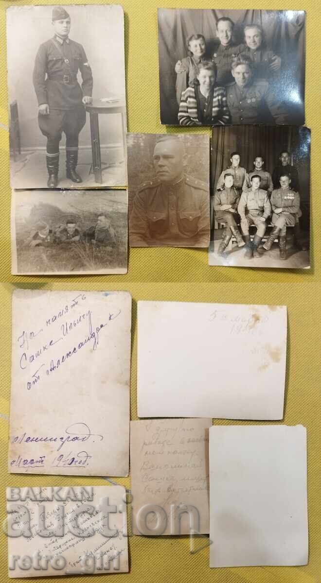 Auction Set of rare old photos and documents WWII. Gen. Lt. Kozlov Auction Set of rare old photos and documents WWII. Gen. Lt. Kozlov