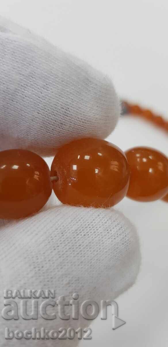 Δημοπρασία Κολιέ, περιδέραιο από κεχριμπάρι - 35 γρ. 1950 - 1960 Δημοπρασία Κολιέ, περιδέραιο από κεχριμπάρι - 35 γρ. 1950 - 1960