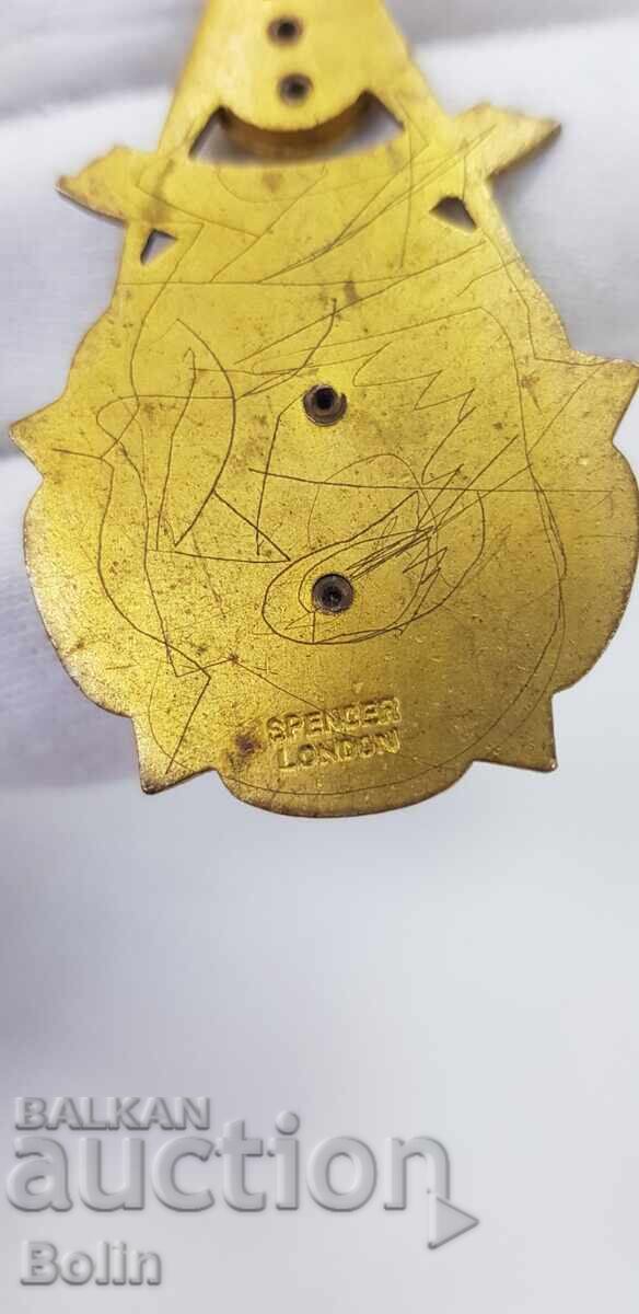 Collectible Masonic Medal, Order, Badge 1913, England, London - 6 Collectible Masonic Medal, Order, Badge 1913, England, London - 6