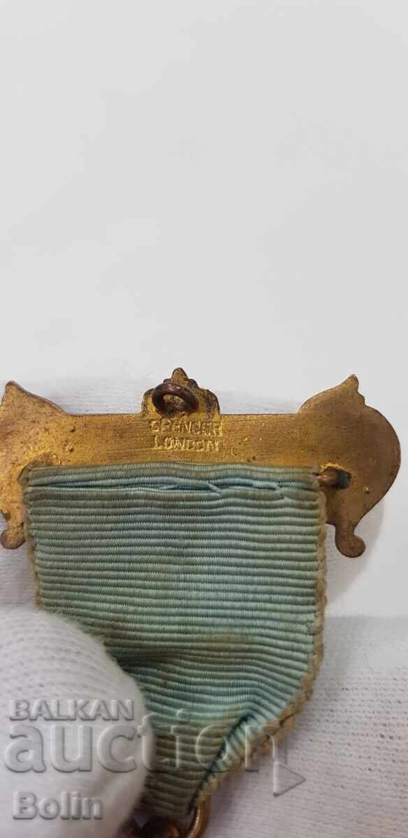 Collectible Masonic Medal, Order, Badge 1913, England, London - 7 Collectible Masonic Medal, Order, Badge 1913, England, London - 7