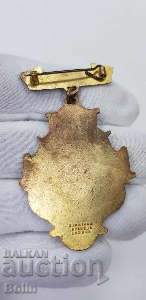 Collectible Masonic Medal, Order, Badge 1960 England, London with price 75.00 BGN | € 38.35 Collectible Masonic Medal, Order, Badge 1960 England, London with price 75.00 BGN | € 38.35