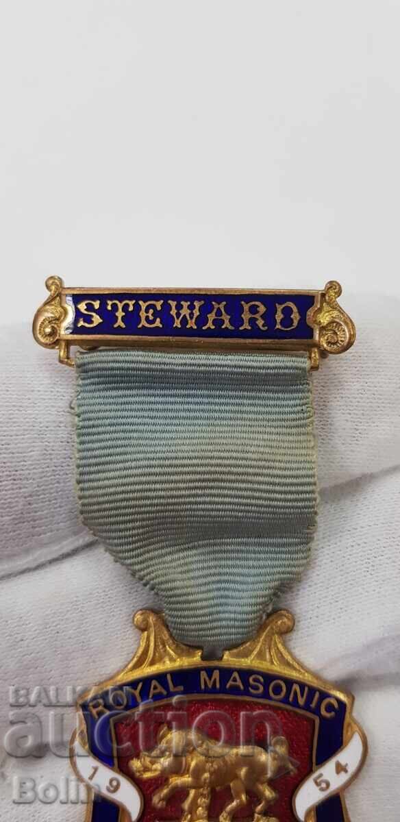 Доставка на Колекционен мосонски медал,орден,знак 1954г. Англия, Лондон Доставка на Колекционен мосонски медал,орден,знак 1954г. Англия, Лондон