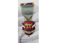 Колекционен Масонски медал,орден,знак 1954г. Англия, Лондон