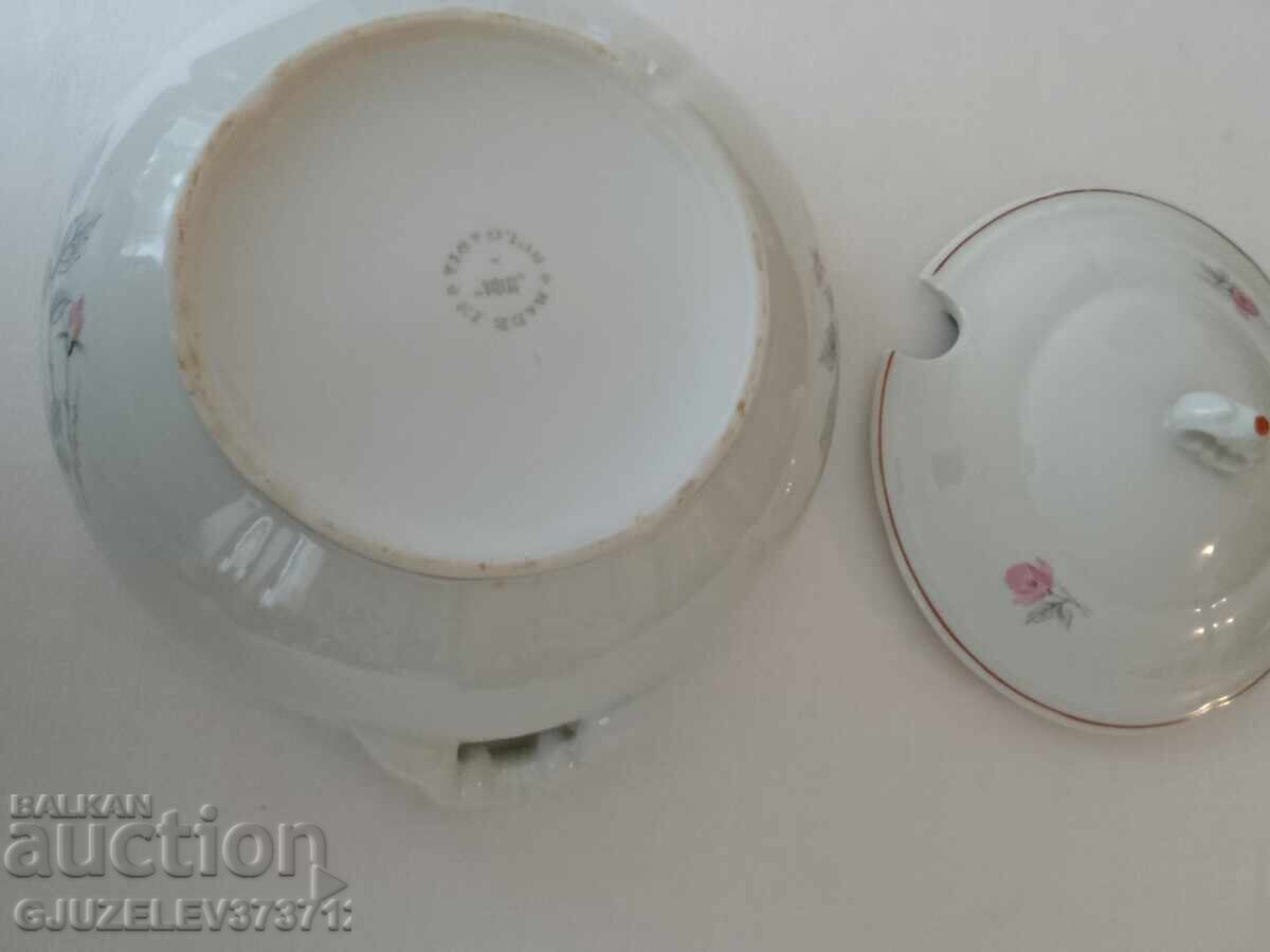 Παράδοση Σουπιέρα ρετρό βίντατζ βουλγαρικής πορσελάνης Ισις Παράδοση Σουπιέρα ρετρό βίντατζ βουλγαρικής πορσελάνης Ισις