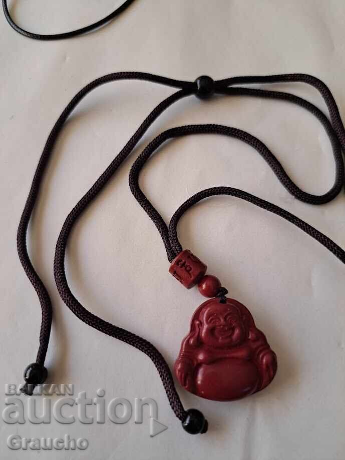 Доставка на Висулки Буда от цинабар и слонче от оникс Доставка на Висулки Буда от цинабар и слонче от оникс