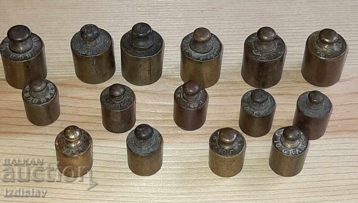 Auction Old bronze grammes Auction Old bronze grammes