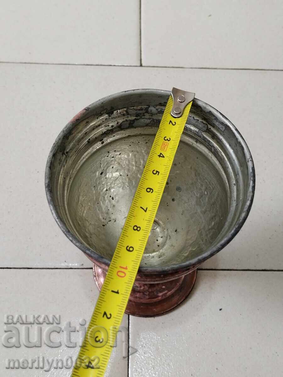 Бакърена чаша бокал меден съд бакър - 7 Бакърена чаша бокал меден съд бакър - 7