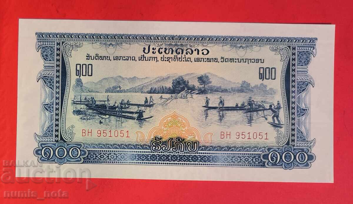 Λάος 100 Κιπ 1968