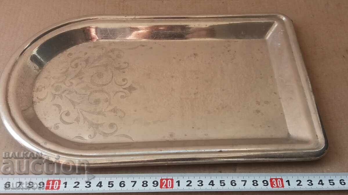 Αριστοκρατικό, στιβαρό χάλκινο δίσκος για καφέ - 5