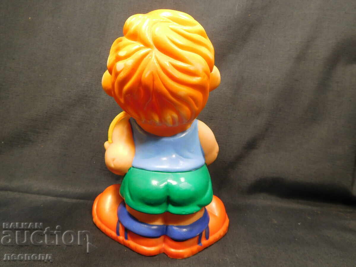 Παράδοση ΠΑΛΙΟ ΡΕΤΡΟ ΣΟΣ ΣΣΣΡ ΛΑΣΤΙΧΕΝΙΟ ΠΑΙΧΝΙΔΙ ΚΟΥΚΛΑ ΤΕΝΙΣΤΗΣ