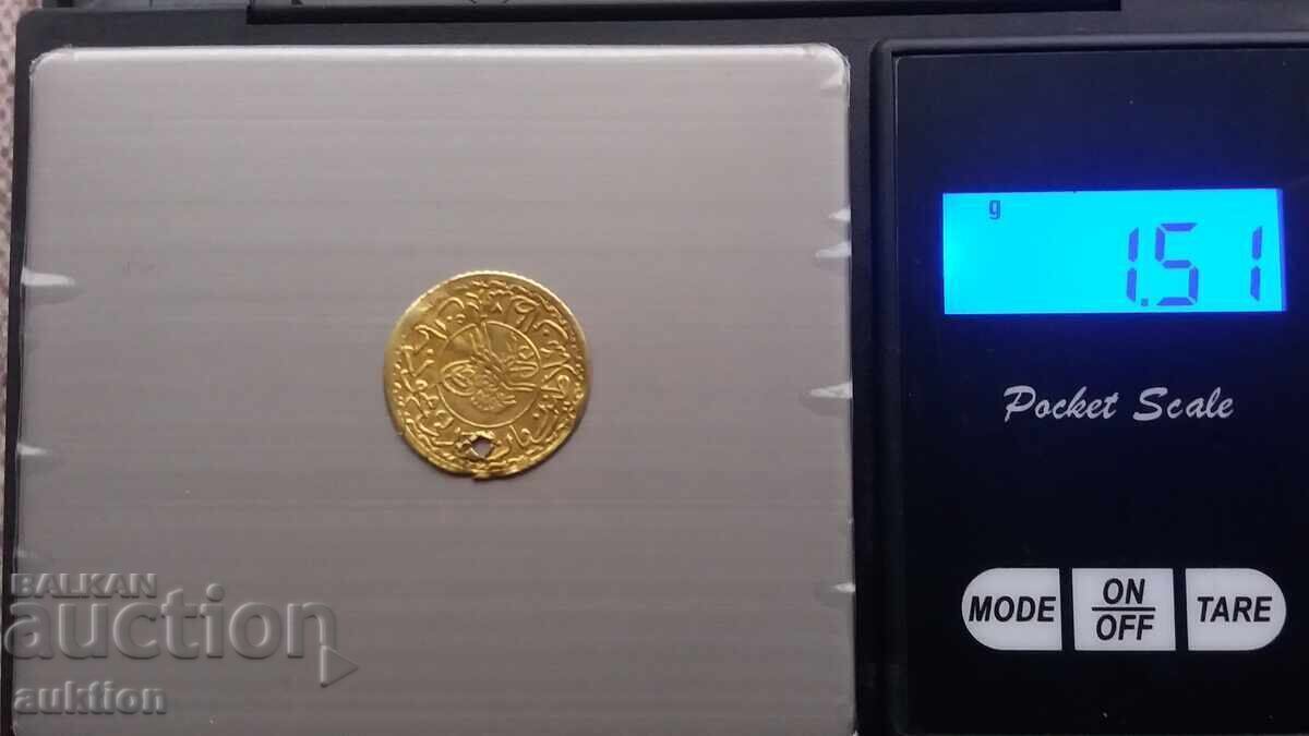 Златна Седид Махмудие 1223(17) оригинал 20 карата, 1,49 гр - 5 Златна Седид Махмудие 1223(17) оригинал 20 карата, 1,49 гр - 5