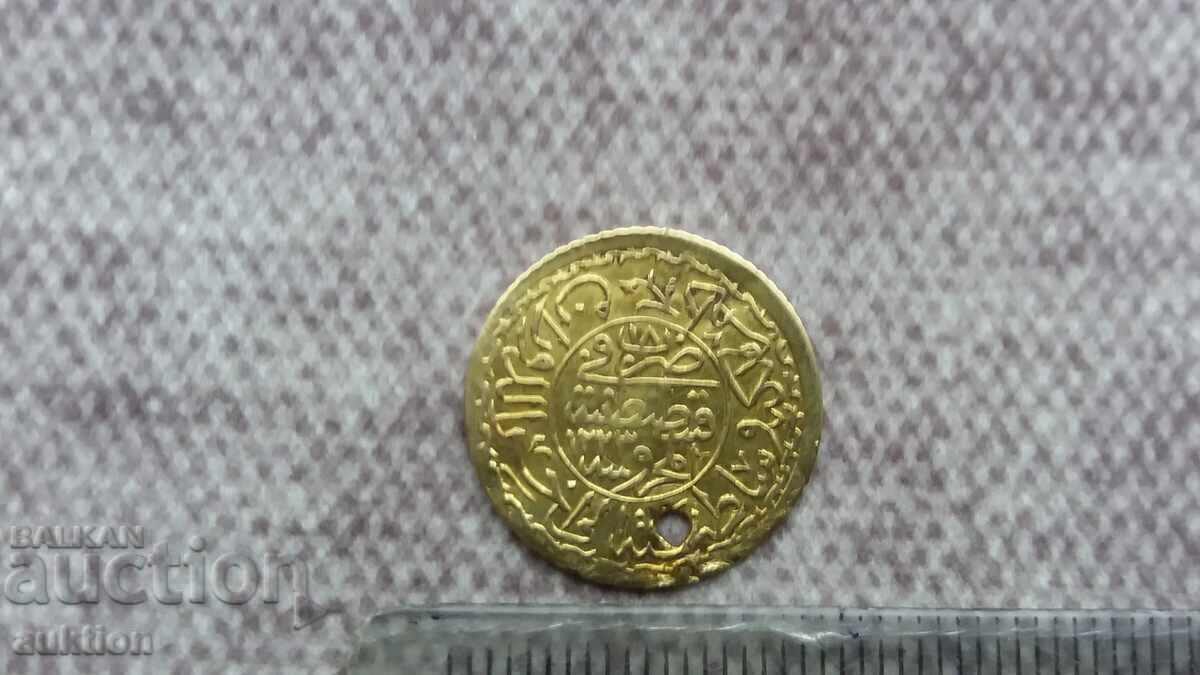 Златна Седид Махмудие 1223(17) оригинал 20 карата, 1,49 гр Златна Седид Махмудие 1223(17) оригинал 20 карата, 1,49 гр