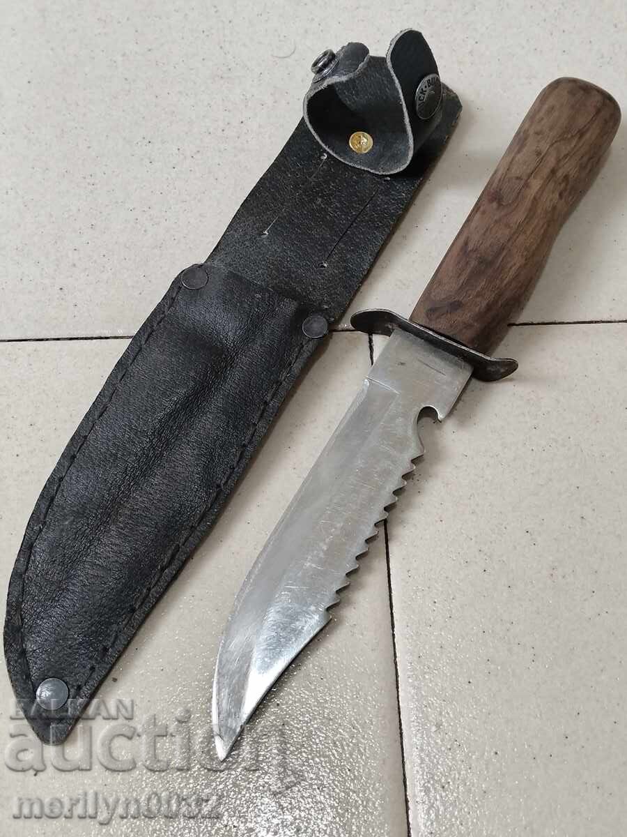 Tourist knife with sheath with price 89.00 BGN | € 45.50 Tourist knife with sheath with price 89.00 BGN | € 45.50