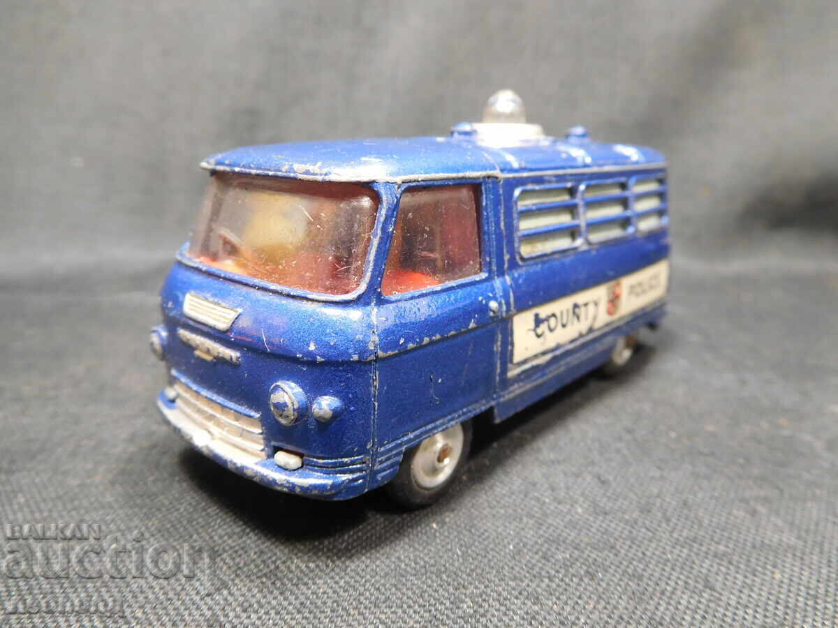 VECHIUL RETRO METALIC COMER POLICE VAN CORGI TOYS VECHIUL RETRO METALIC COMER POLICE VAN CORGI TOYS