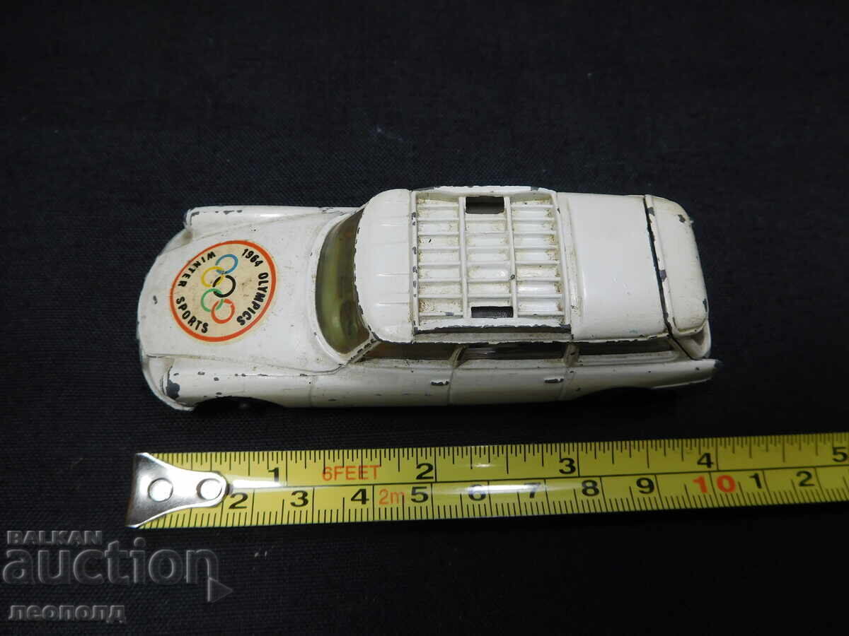 VECHE CĂRUȚĂ METALICĂ RETRO CITROEN SAFARI CORGI TOYS - 7