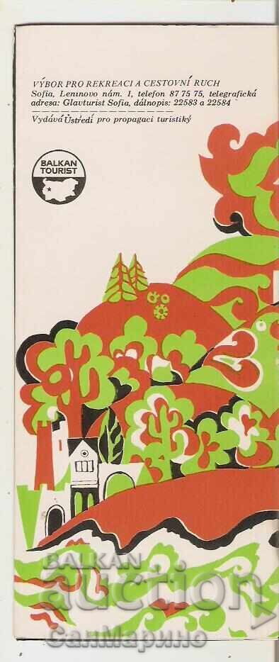 Advertising flyer for campsites in Bulgaria 1 with price 3.00 BGN | € 1.53