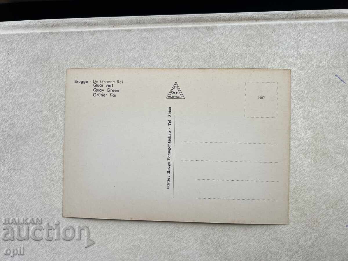 Παλιά Κάρτα - Βέλγιο Μπριζ - Καθαρή με Προστατευτική Επίστρωση με τιμή 1.00 BGN | € 0.51 Παλιά Κάρτα - Βέλγιο Μπριζ - Καθαρή με Προστατευτική Επίστρωση με τιμή 1.00 BGN | € 0.51