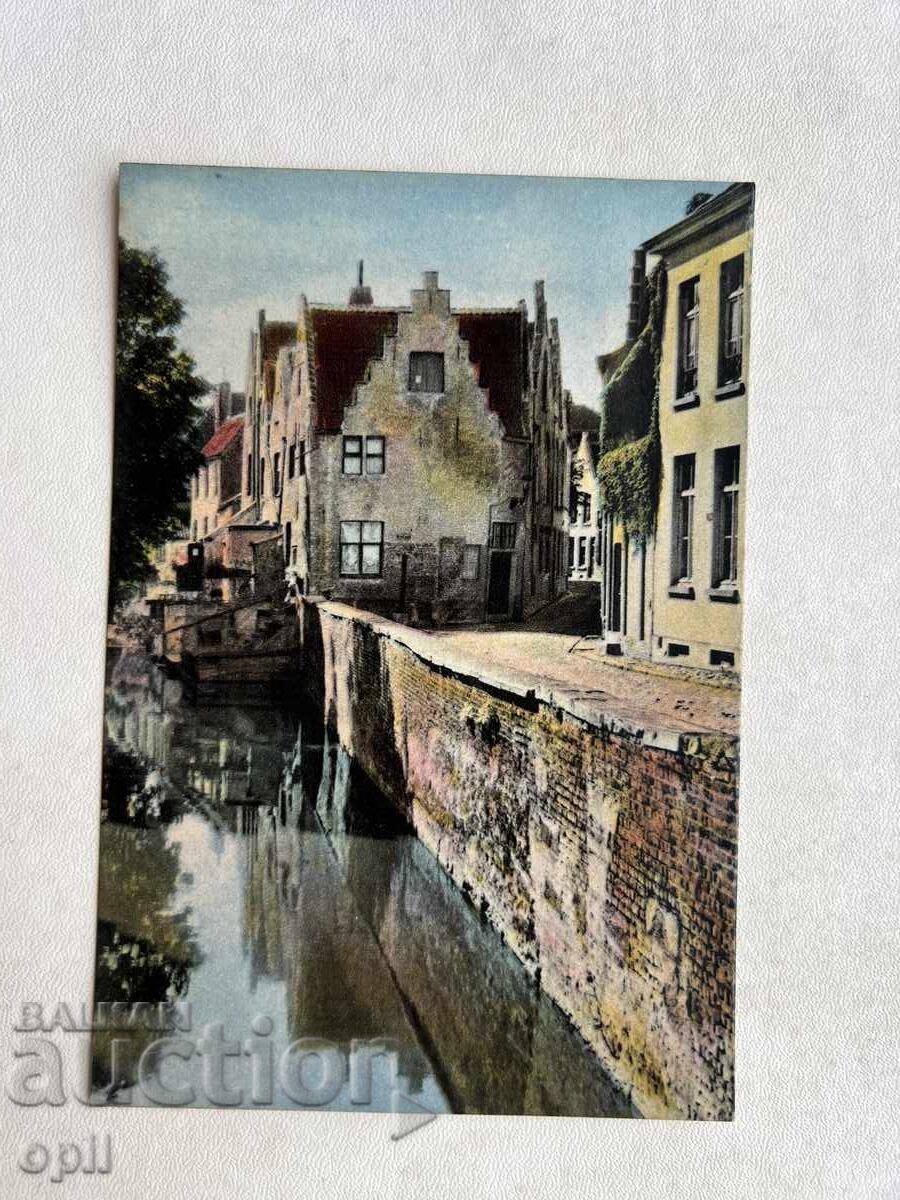 Old Postcard - Belgium Bruges - Unused with Protective Cover
