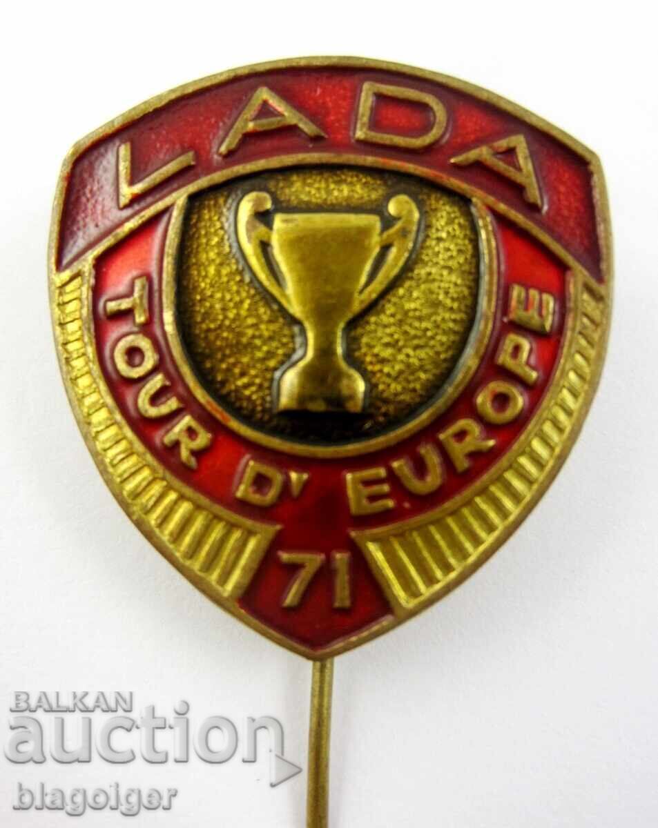 RALI EUROPA-1971g-AUTOMOBIL LADA CÂȘTIGĂTOR-LADA cu preț 14.00 BGN | € 7.16