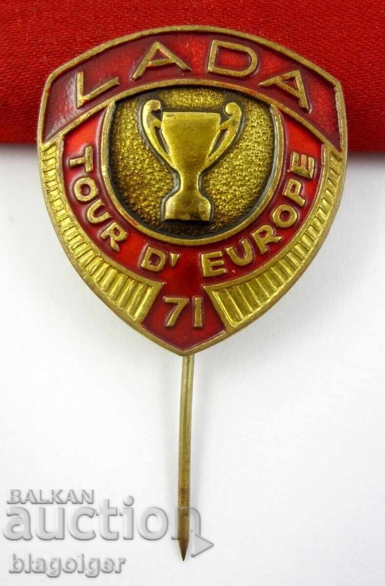 RALI EUROPA-1971g-AUTOMOBIL LADA CÂȘTIGĂTOR-LADA