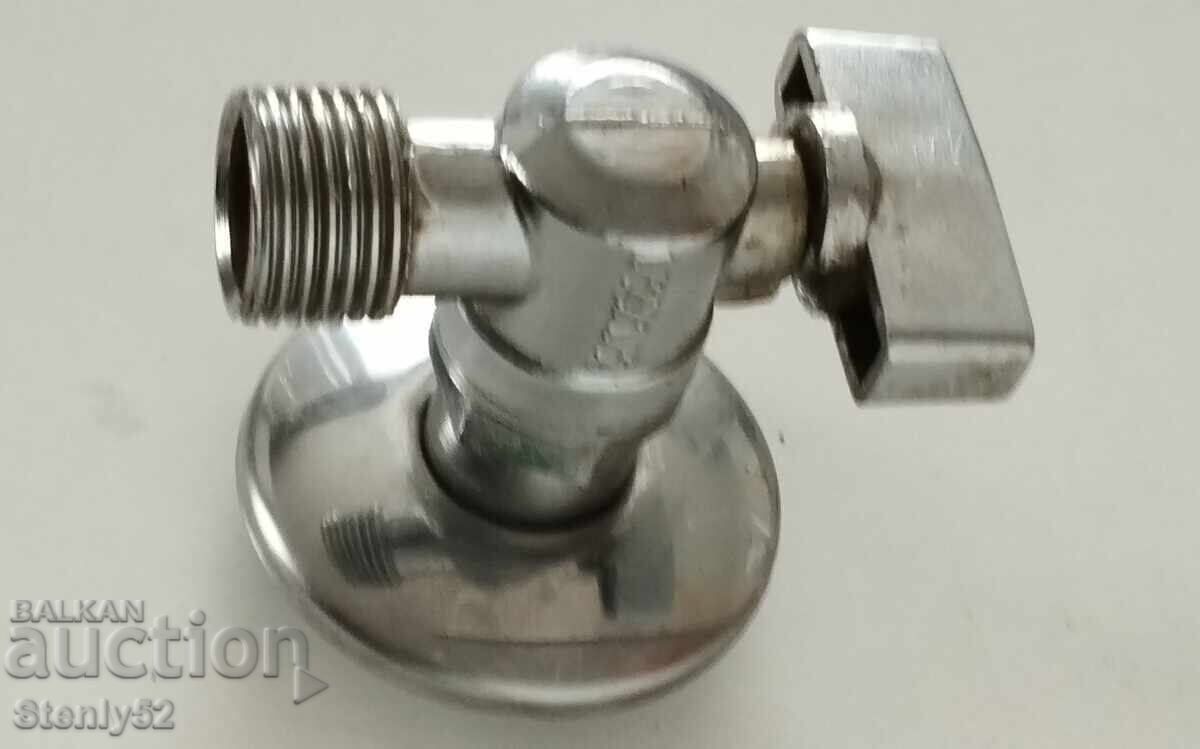 Robinet de închidere pentru instalații sanitare - 1/2" cu preț 5.00 BGN | € 2.56 Robinet de închidere pentru instalații sanitare - 1/2" cu preț 5.00 BGN | € 2.56