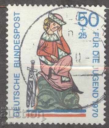 Germany BRD Германия 1970 Mi 615   214