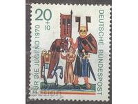 Germany BRD Германия 1970 Mi 613   214