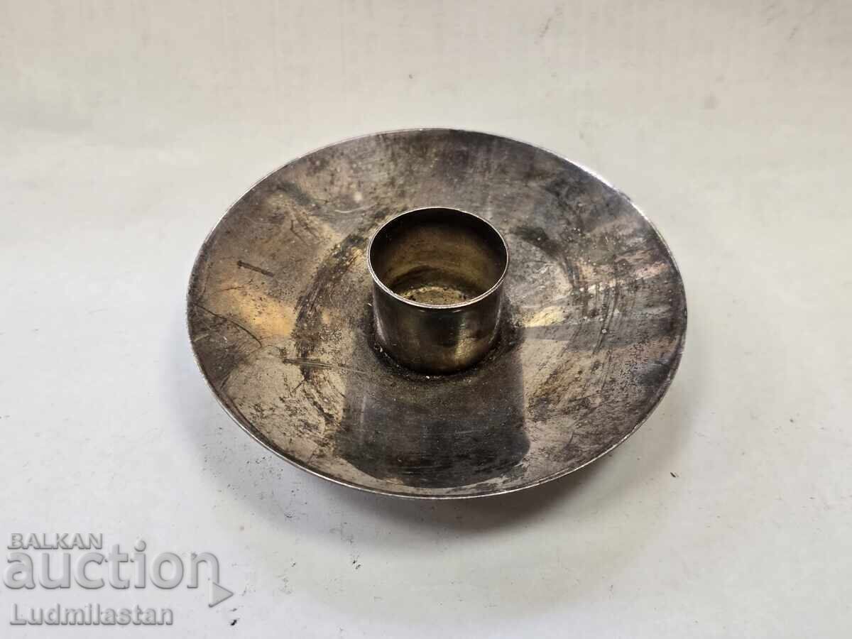 Old Silver-Plated Candlestick with price 30.00 BGN | € 15.34