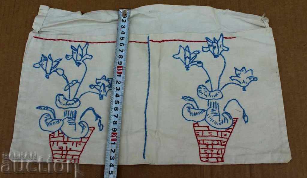 . OLD SPOON HOLDER WITH EMBROIDERY FOR WALL UTENSILS CARPET with price 25.00 BGN | € 12.78