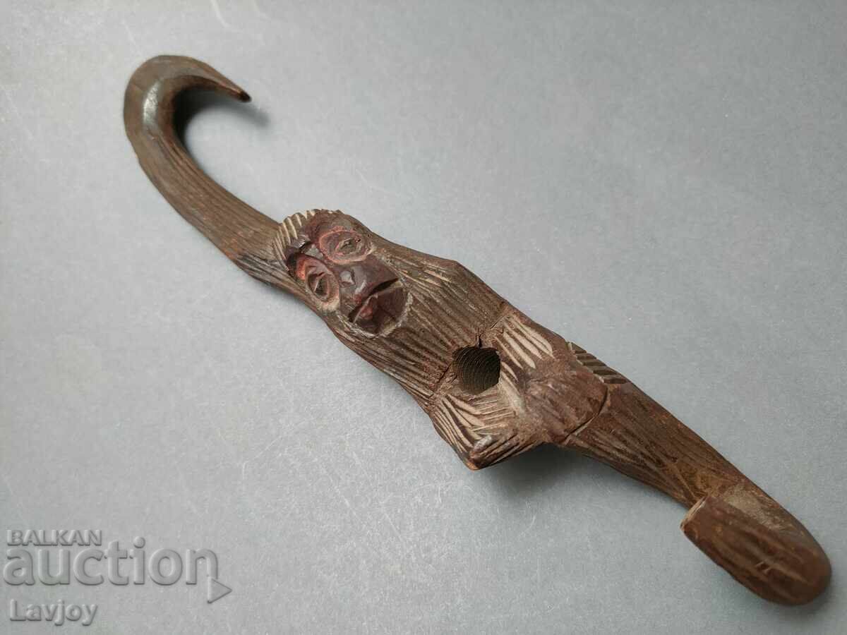 Παράδοση Ξύλινη φιγούρα χειροποίητη μαϊμού