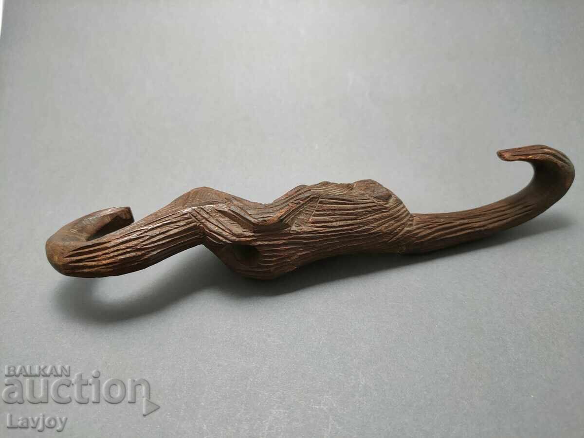 Ξύλινη φιγούρα χειροποίητη μαϊμού - 5