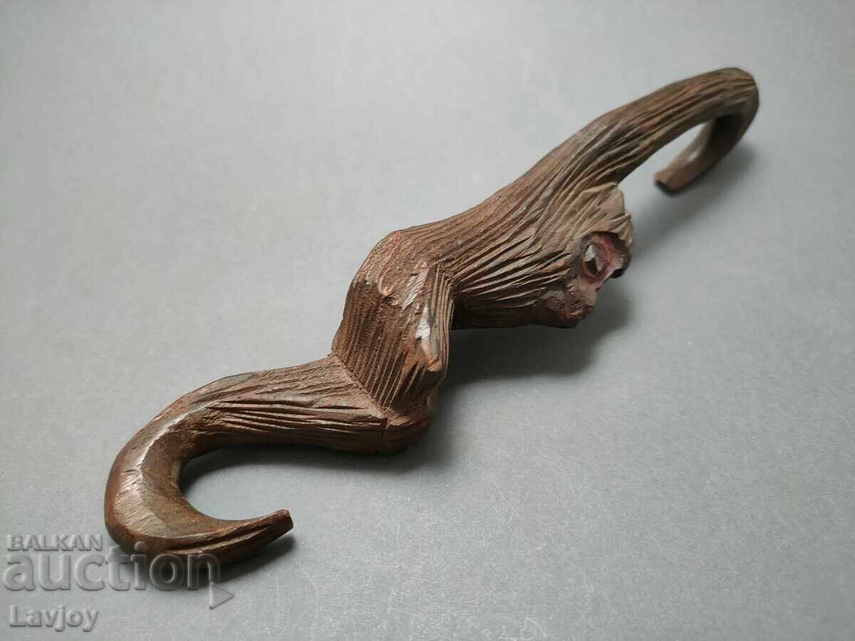 Ξύλινη φιγούρα χειροποίητη μαϊμού - 6