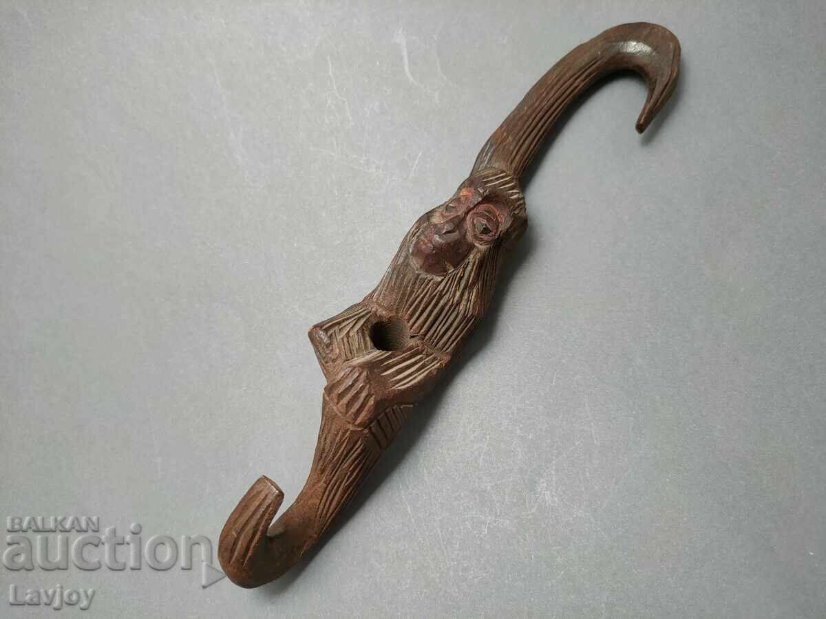 Ξύλινη φιγούρα χειροποίητη μαϊμού