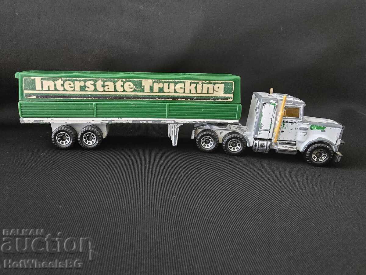 Auction Matchbox CY 5A Peterbilt Covered Truck "Interstate Trucking" Auction Matchbox CY 5A Peterbilt Covered Truck "Interstate Trucking"