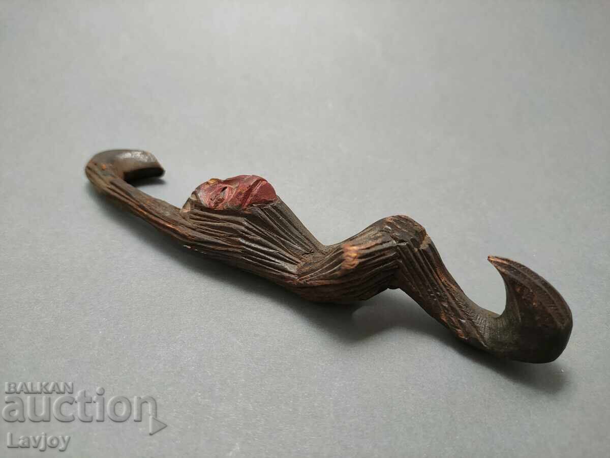 Auction  Wooden figure