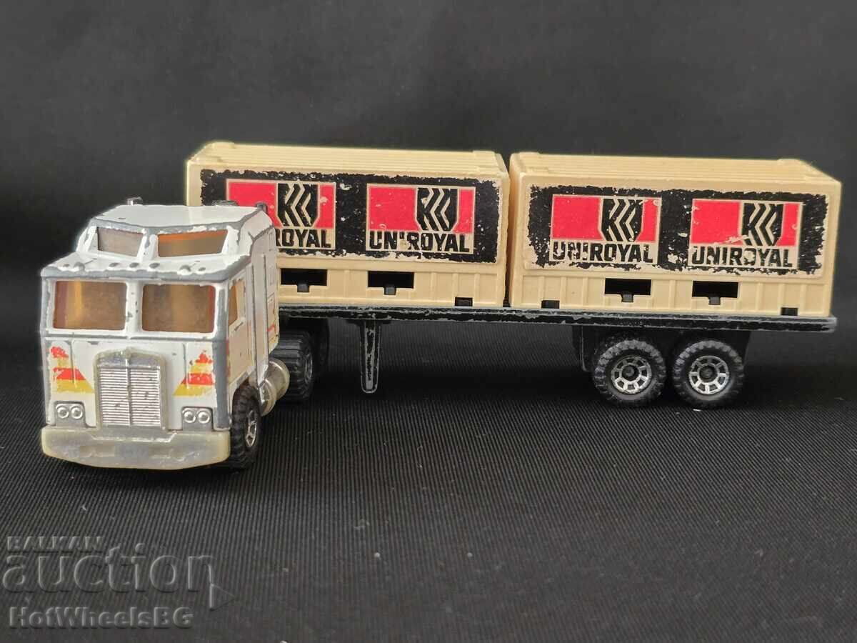 Auction Matchbox Convoy CY-3 Peterbilt Double Container Truck-Uniroy Auction Matchbox Convoy CY-3 Peterbilt Double Container Truck-Uniroy