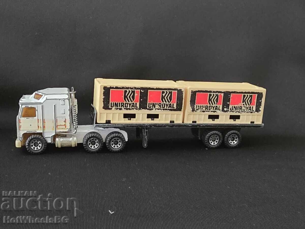 Matchbox Convoy CY-3 Peterbilt Double Container Truck-Uniroy Matchbox Convoy CY-3 Peterbilt Double Container Truck-Uniroy