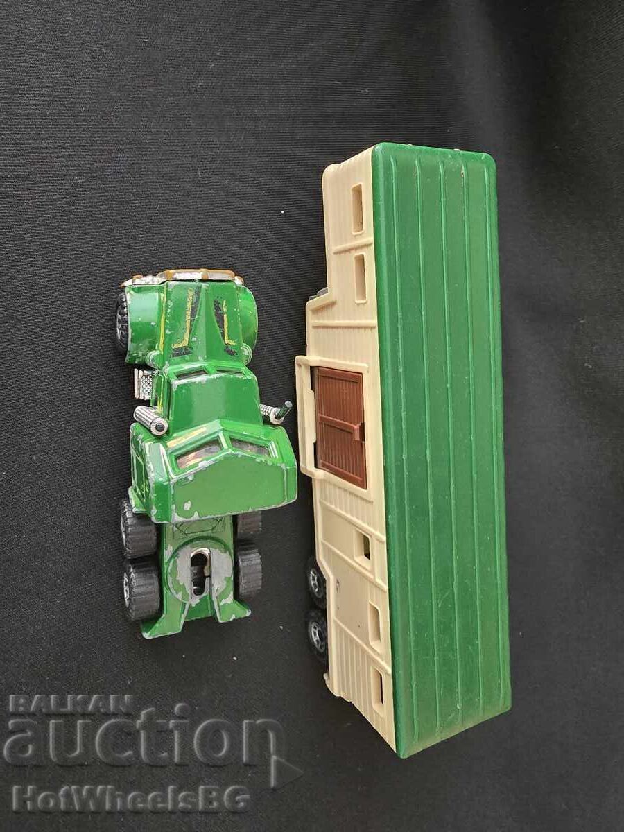 MATCHBOX CONVOY CY6 KENWORTH HORSEBOX TRANSPORTER - 5 MATCHBOX CONVOY CY6 KENWORTH HORSEBOX TRANSPORTER - 5