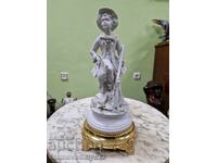 Figurină statuetă de porțelan de colecție superbă Capodi