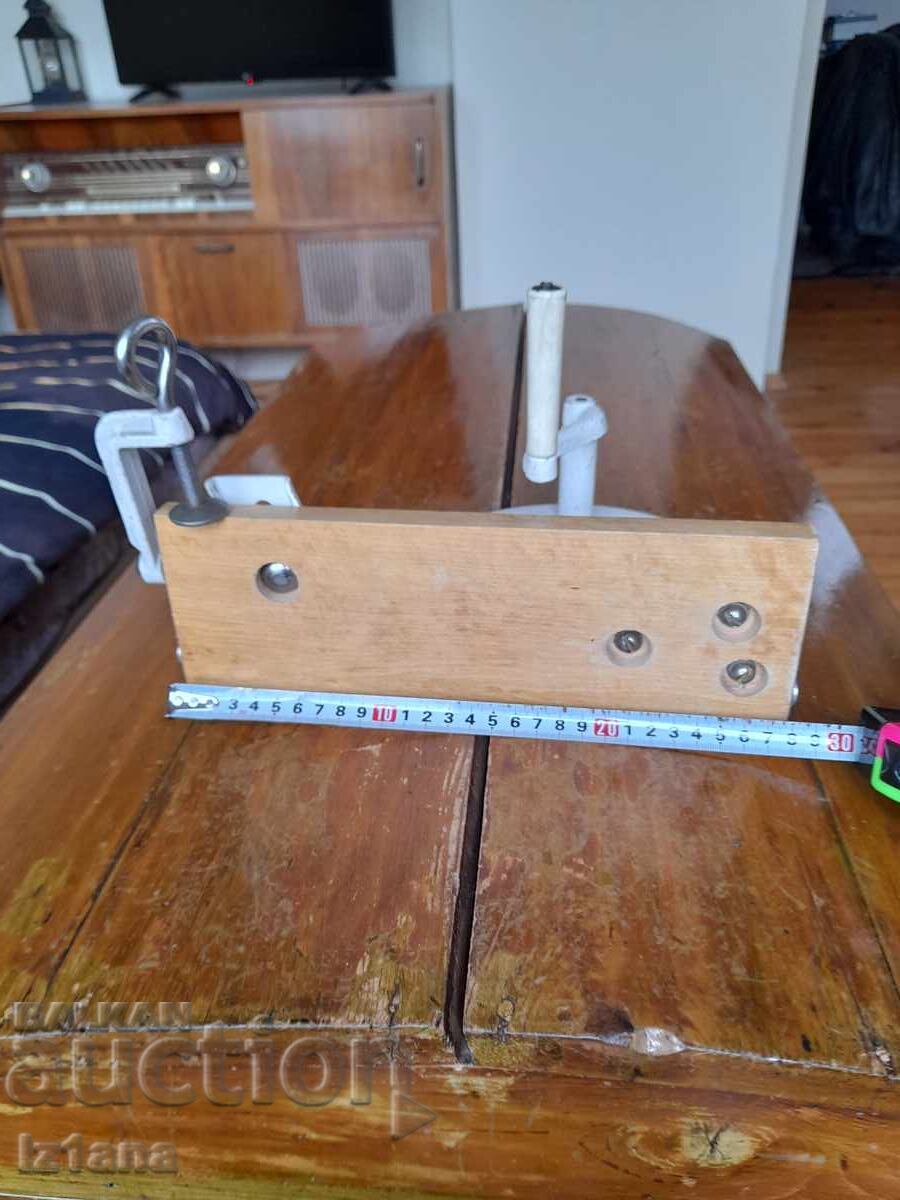 Old device for cutting bread, sausages, slicer - 6 Old device for cutting bread, sausages, slicer - 6