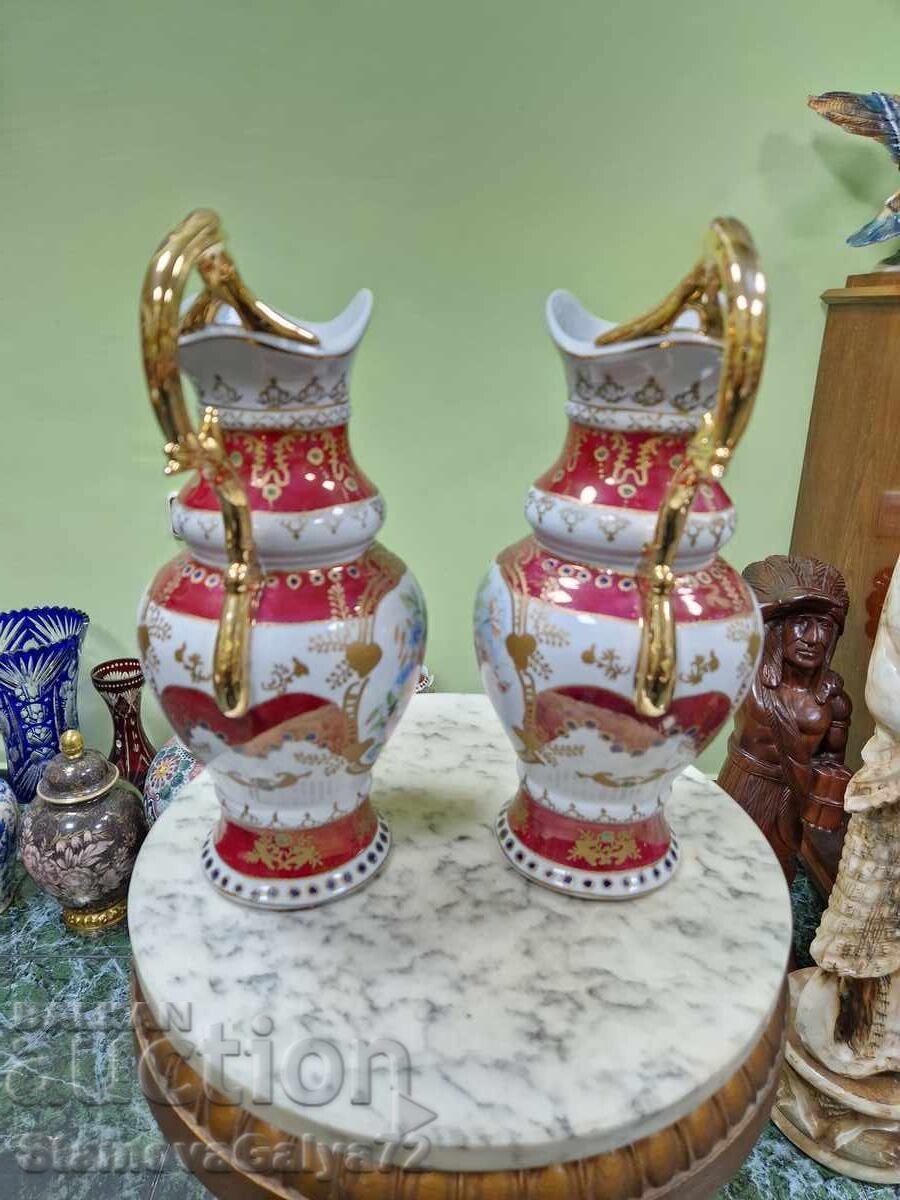 Чифт китайски порцеланови кани - 6