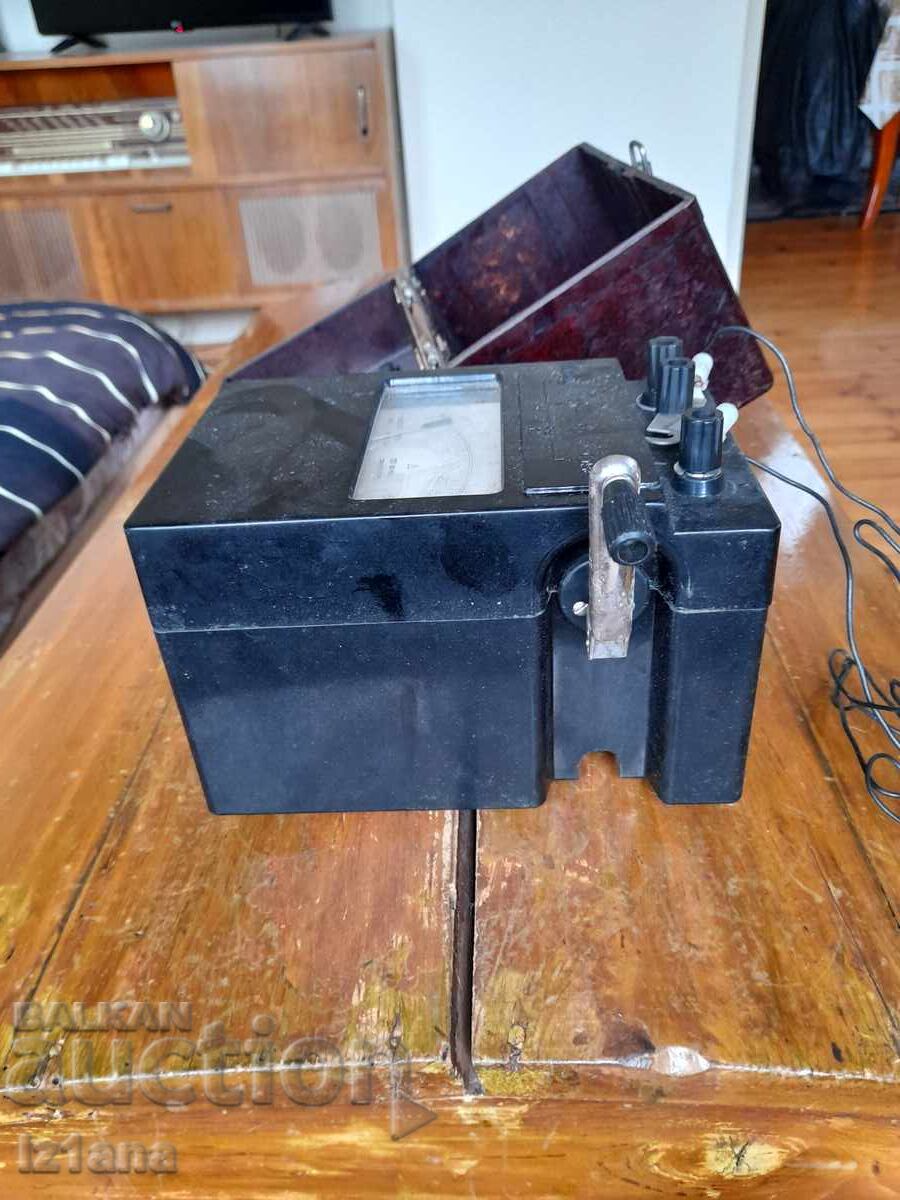 Auction  Old megohmmeter M4100/3