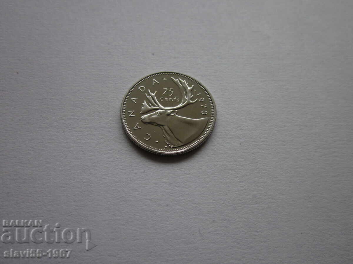 25 SENΤ ΚΑΝΑΔΑ 1970g. ΑΚΟΛΟΥΘΗΤΙΚΟ ΚΑΙΝΟΥΡΓΙΟ ΜΙΝΤ BZTS!!! 25 SENΤ ΚΑΝΑΔΑ 1970g. ΑΚΟΛΟΥΘΗΤΙΚΟ ΚΑΙΝΟΥΡΓΙΟ ΜΙΝΤ BZTS!!!